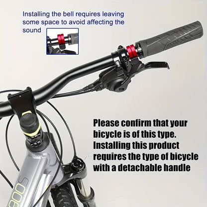 Super Loud Bicycle Bell Folding Bike Invisible Horn Adult Bicycle Accessory 4