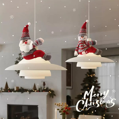 Santa Claus ornaments, Christmas decorations, pendant lights, window decorations, curtain decorations, Christmas gifts