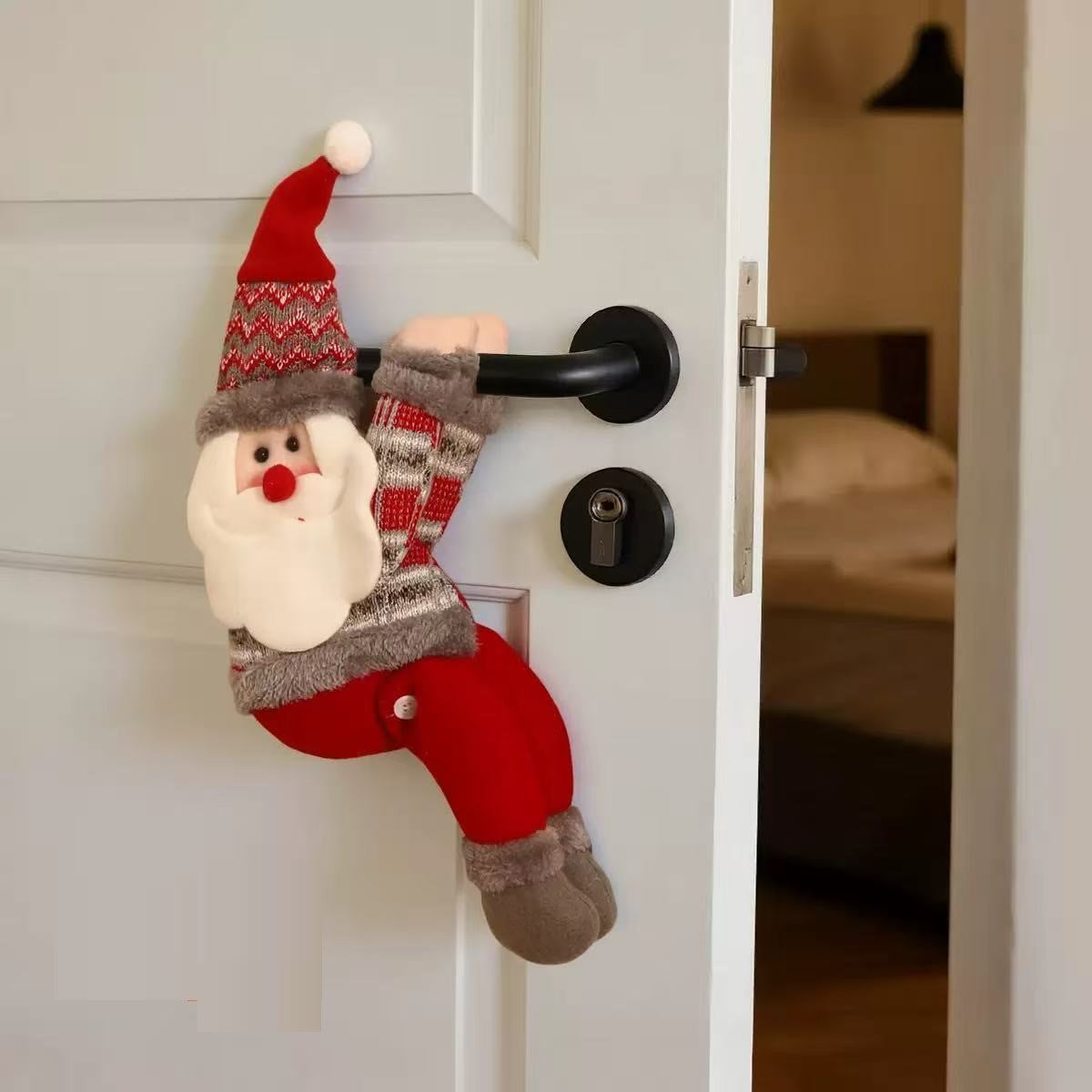 Santa Claus Ornaments Christmas Decorations Pendant Lights Window Decorations Curtain Decorations C 3