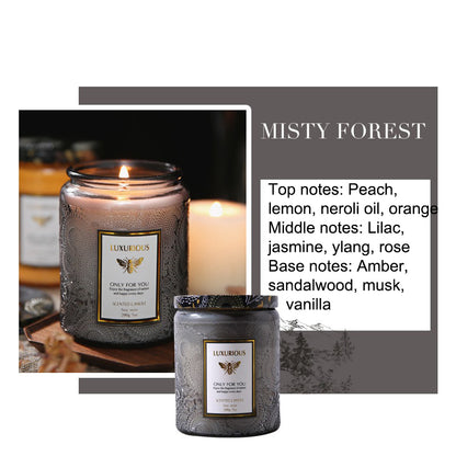 Jar Scented Candle, Natural Soy Candle, Serenity Aromatic Candles, Home Decorative Scented Candles Gift for Friends