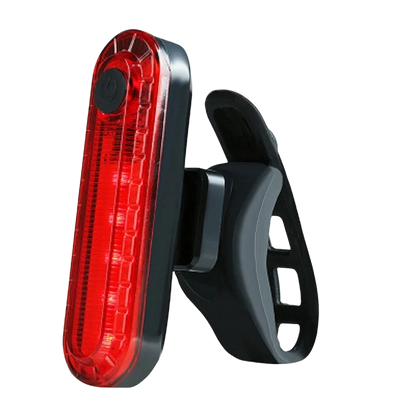 Bright Bicycle Rear Light USB Rechargeable LED Bike Tail Light Safety Cycling Flashlight Lighting M 6