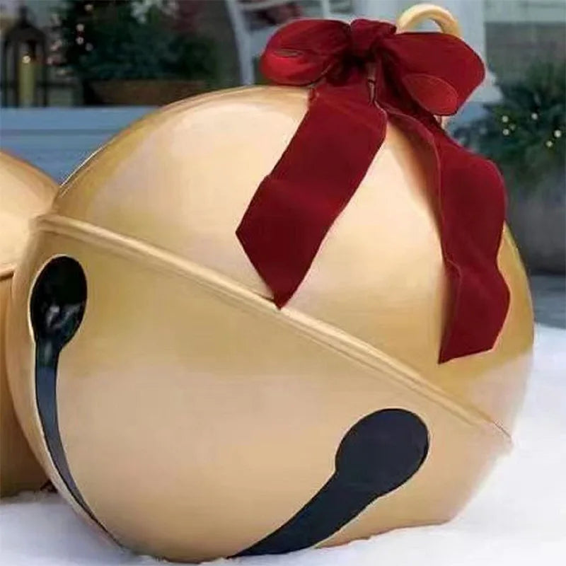 Outdoor Christmas Inflatable Ball Giant Big Tree Decoration Toy Large Decor Ornament Without Light 9