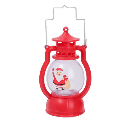 Santa Claus Merry Christmas Decorations LED Lantern Light Christmas Ornaments Home Xmas Decor 7