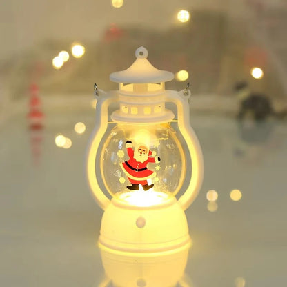 Santa Claus Merry Christmas Decorations LED Lantern Light Christmas Ornaments Home Xmas Decor 10