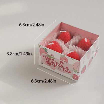 Creative Candles Gift Set, Biscuit Candles and Cookie Scented Candles, Modeling Wax Holiday Decoration