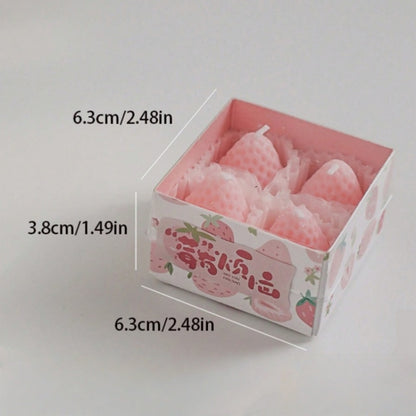 Creative Candles Gift Set, Biscuit Candles and Cookie Scented Candles, Modeling Wax Holiday Decoration