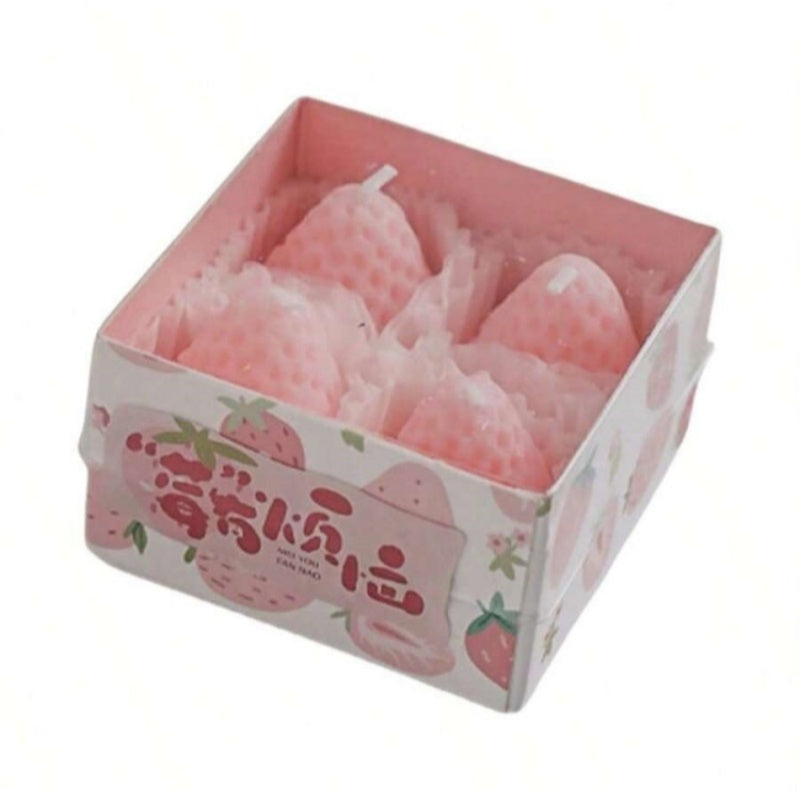Creative Candles Gift Set, Biscuit Candles and Cookie Scented Candles, Modeling Wax Holiday Decoration