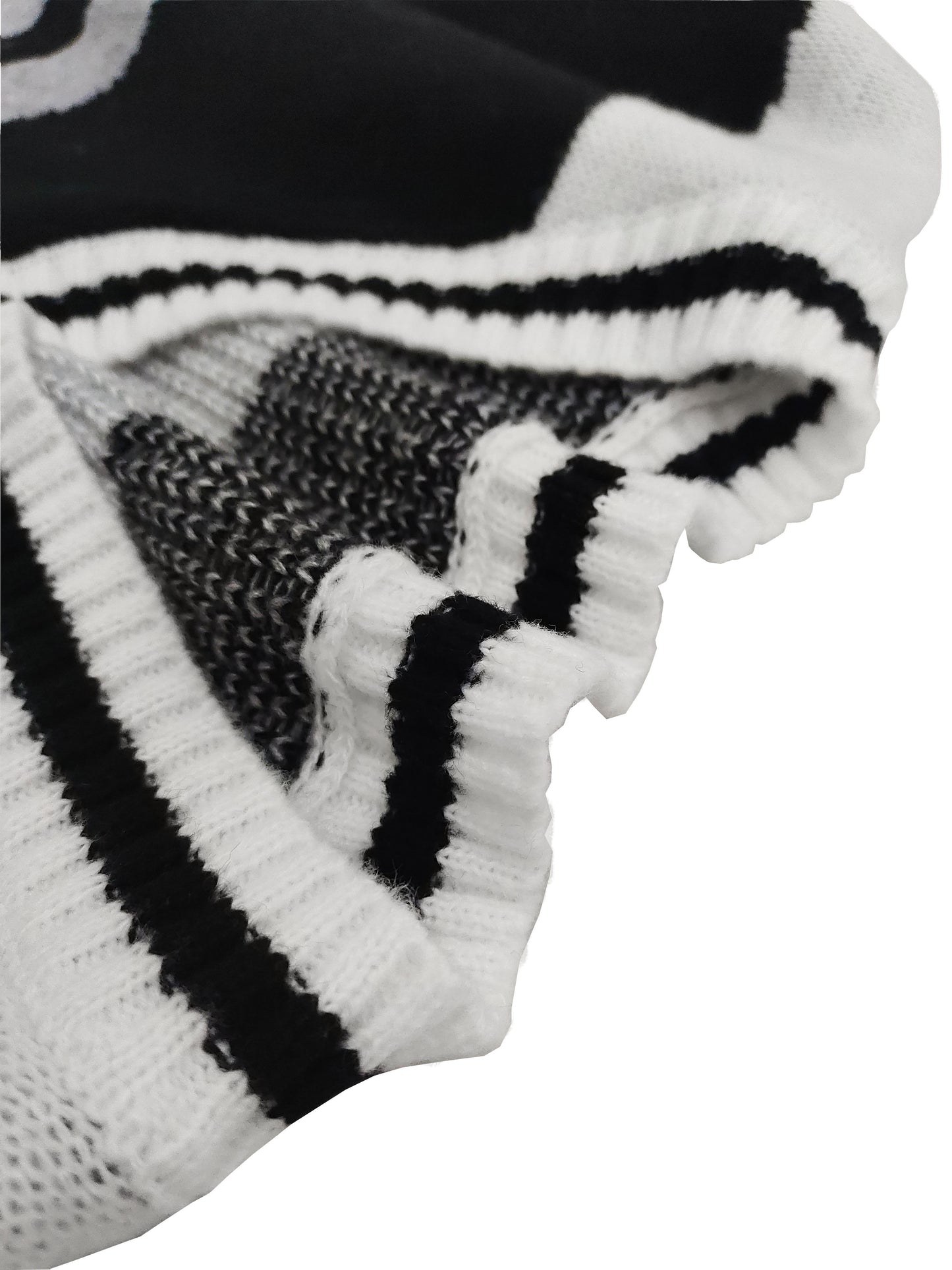 New Womens Casual Loose Sweater, V Neck Woolen Top, Large Size Geometric Pattern Pullover