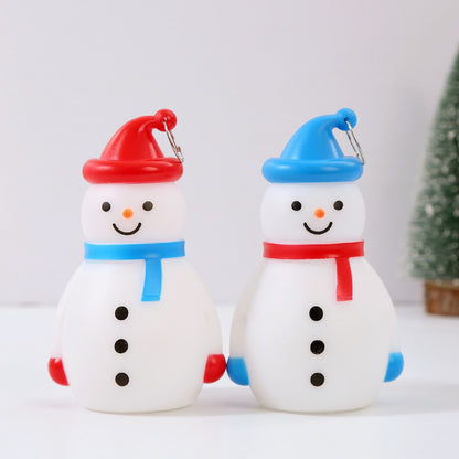 Christmas Tree Decoration Pendant, Cute Glowing Snowman Ornaments, New Year Carnival Party Gifts