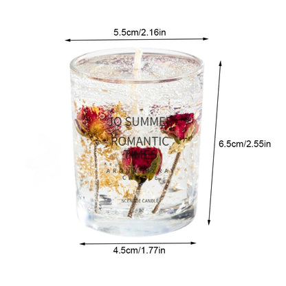 Aromatherapy Scented Candle Smokeless Soybean Wax Candle Gift For Wedding Birthday Christmas Home D 1