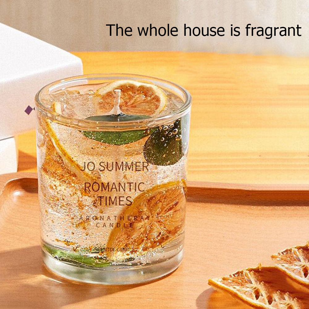 Aromatherapy Scented Candle Smokeless Soybean Wax Candle Gift For Wedding Birthday Christmas Home D 2