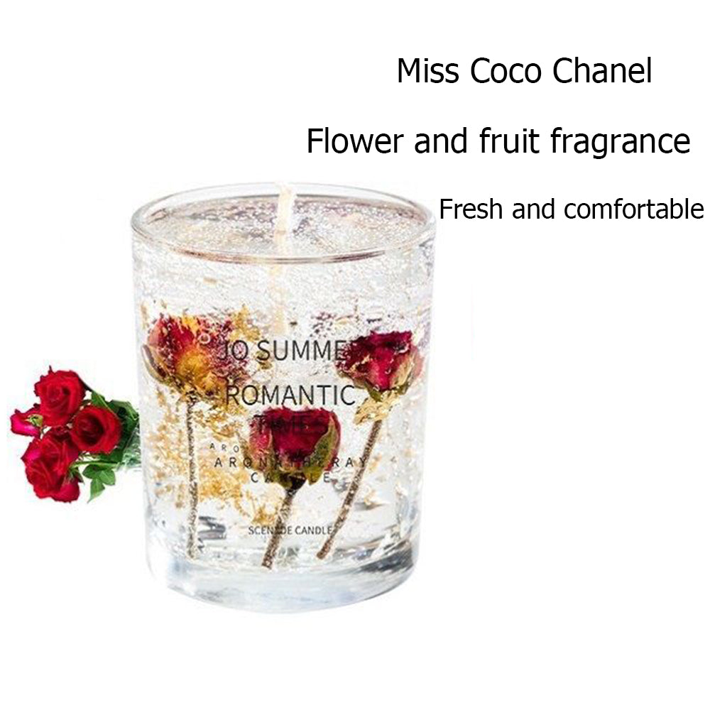 Aromatherapy Scented Candle Smokeless Soybean Wax Candle Gift For Wedding Birthday Christmas Home D 5