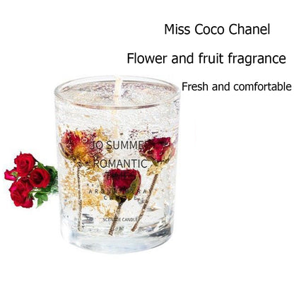 Aromatherapy Scented Candle Smokeless Soybean Wax Candle Gift For Wedding Birthday Christmas Home D 5