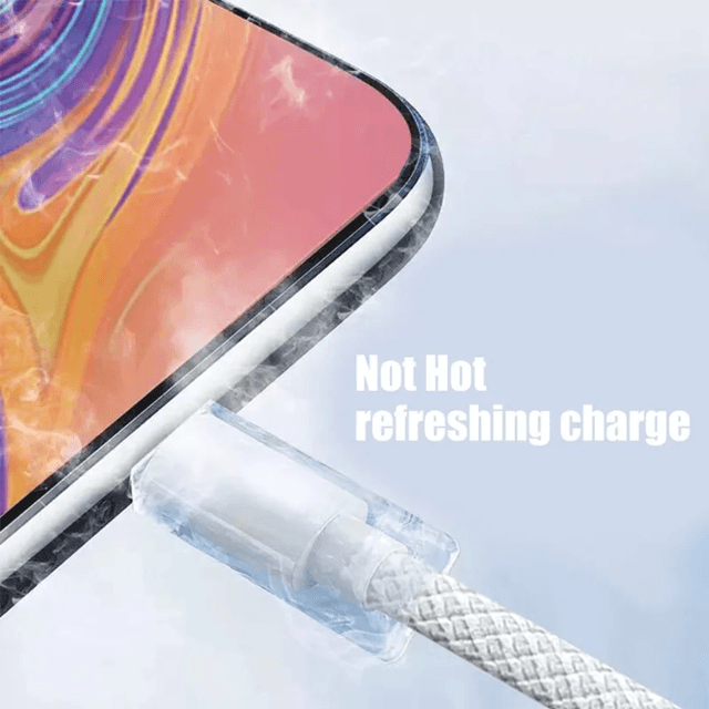 TurboCharge 60W Nylon Braided USBC Cable For IPhone 3