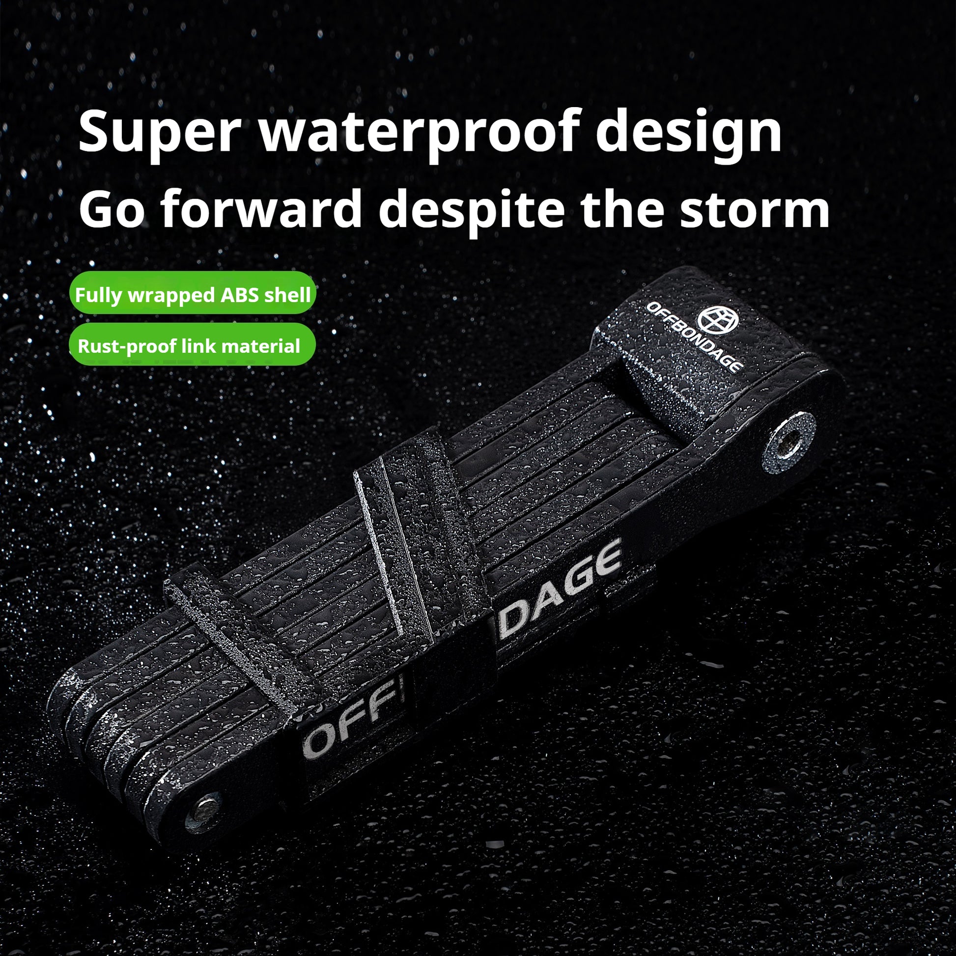 Foldable Bicycle Lock High Security Anti Theft Bike Lock For MTB Road EBike Scooter Durable Folding 2