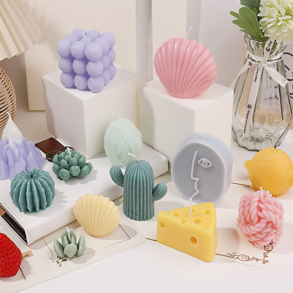 Smokeless Aesthetic Candle Scented Candles Decoration Christmas Handmade DIY Home Room Decor Tools  3