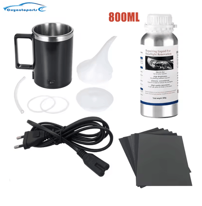 ClarityRestore Car Headlight Restoration Kit 800 ML 2