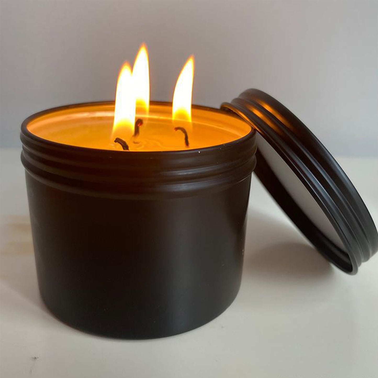 Emergency Candle, Odorless and Eco Friendly, Long Burning Candles for Home, Essential Power Outage Spares with Lid