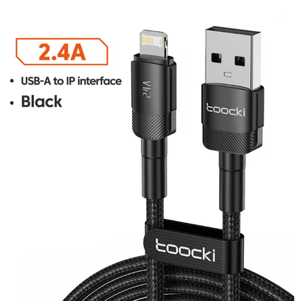 UltraCharge Nylon Braided USBC To Lightning Cable For IPhone 4