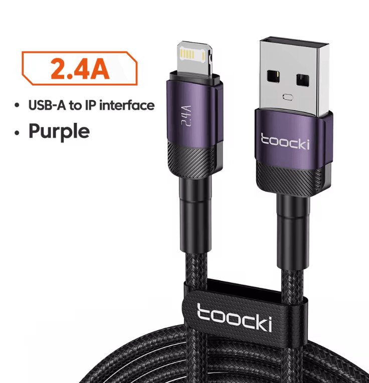 UltraCharge Nylon Braided USBC To Lightning Cable For IPhone 6