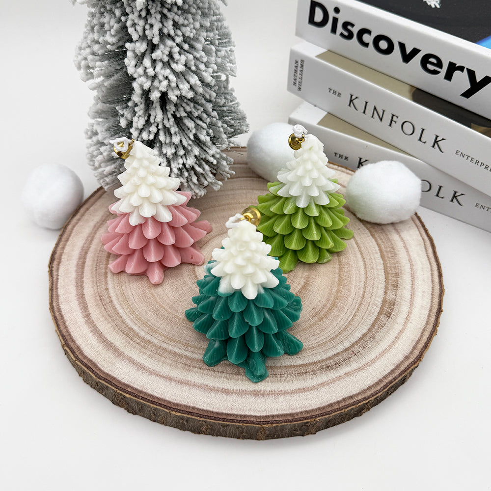 Christmas Tree Candle, Scented Tree Candle, Holiday Home Decor, Christmas Party Gift, New Year Decoration
