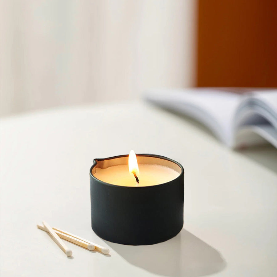 Luxury Aromatherapy Candle, Massage Oil Candle for Stress Relief and Skin Moisturizing, Scented Body Oil