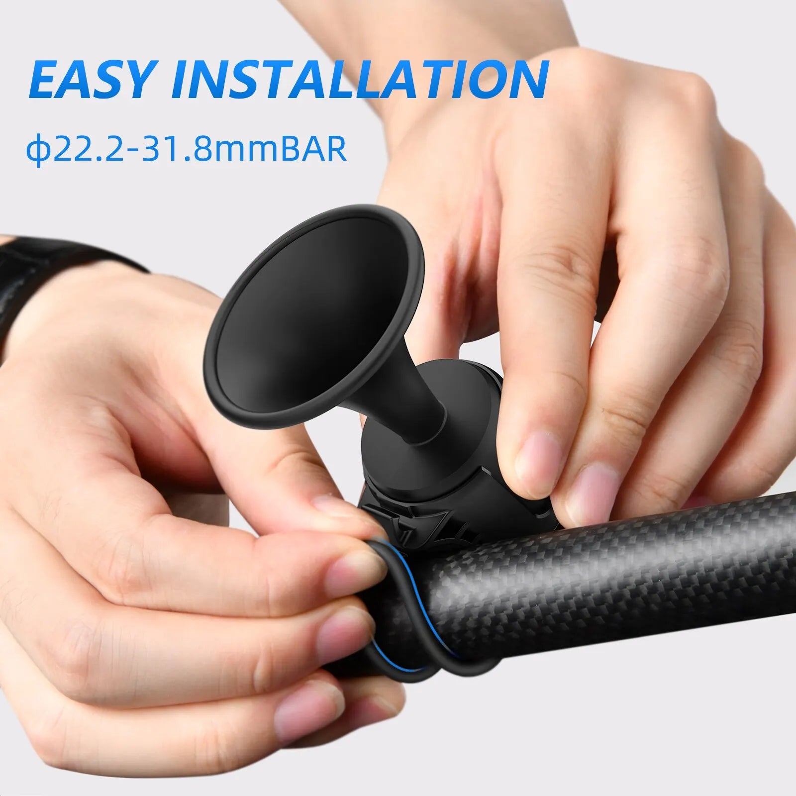 Waterproof Bicycle Horn Loud Electronic Bell Battery Road And Mountain Bike Alarm 5