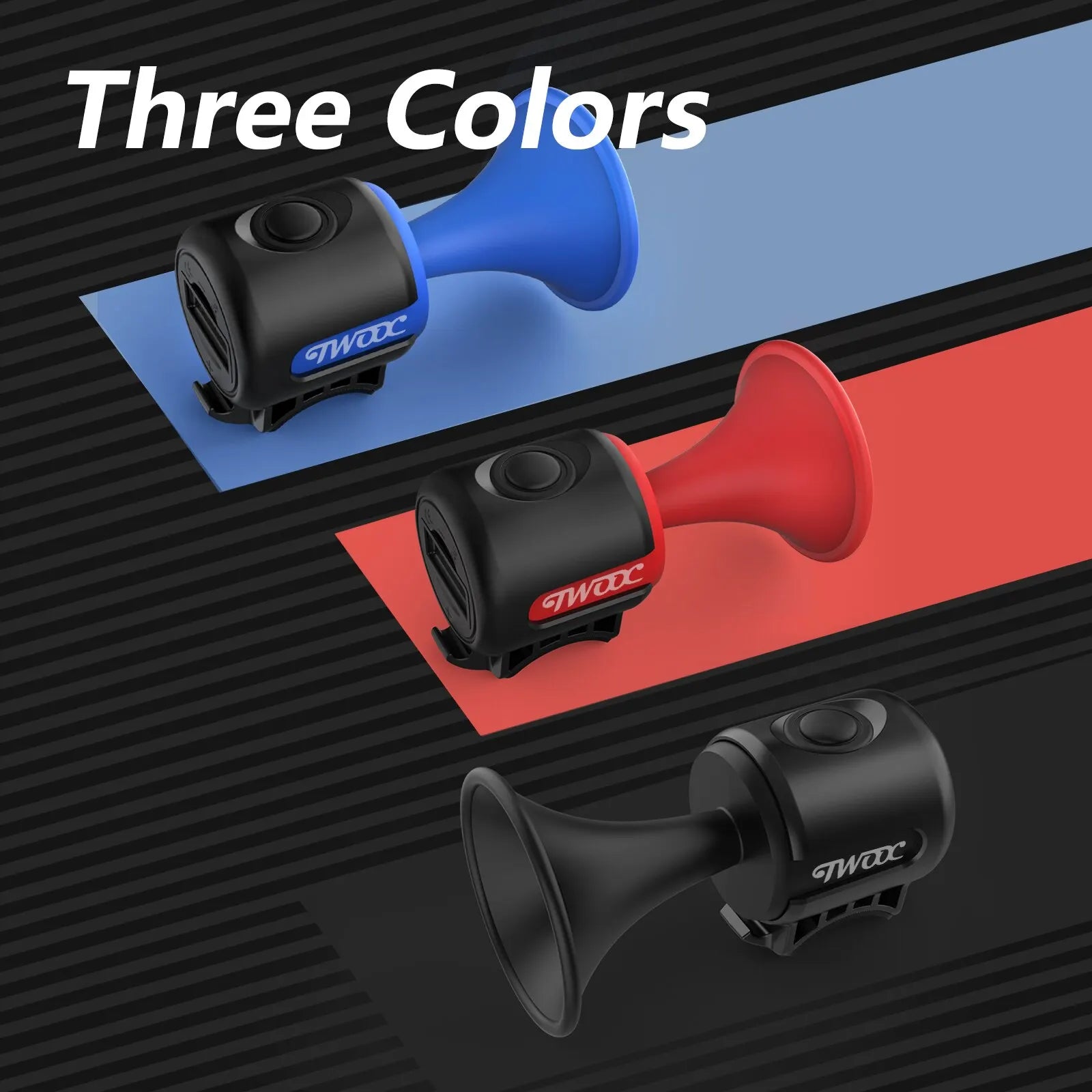 Waterproof Bicycle Horn Loud Electronic Bell Battery Road And Mountain Bike Alarm 2