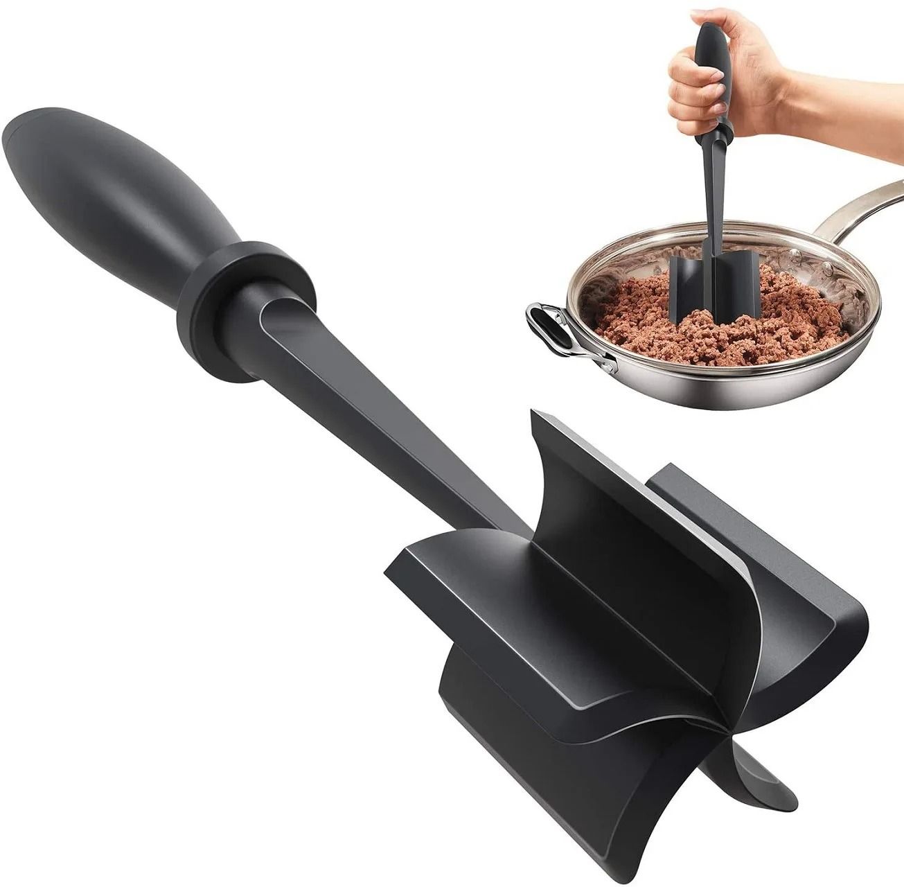Heat Resistant Meat Chopper For Hamburger And Ground Meat 1