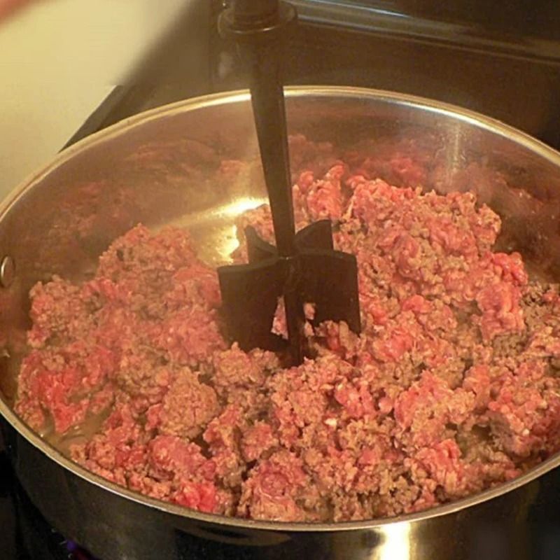 Heat Resistant Meat Chopper For Hamburger And Ground Meat 3
