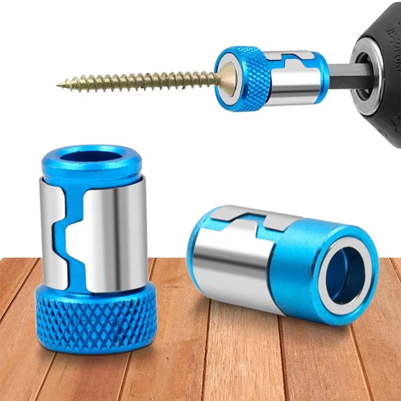 Universal Magnetic Ring For Screwdriver Bits  AntiCorrosion Strong Magnetizer Drill Bit Attachment 2