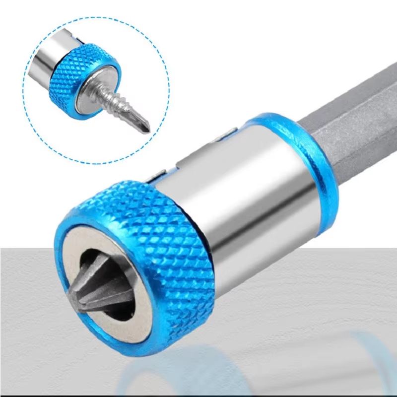Universal Magnetic Ring For Screwdriver Bits  AntiCorrosion Strong Magnetizer Drill Bit Attachment 5