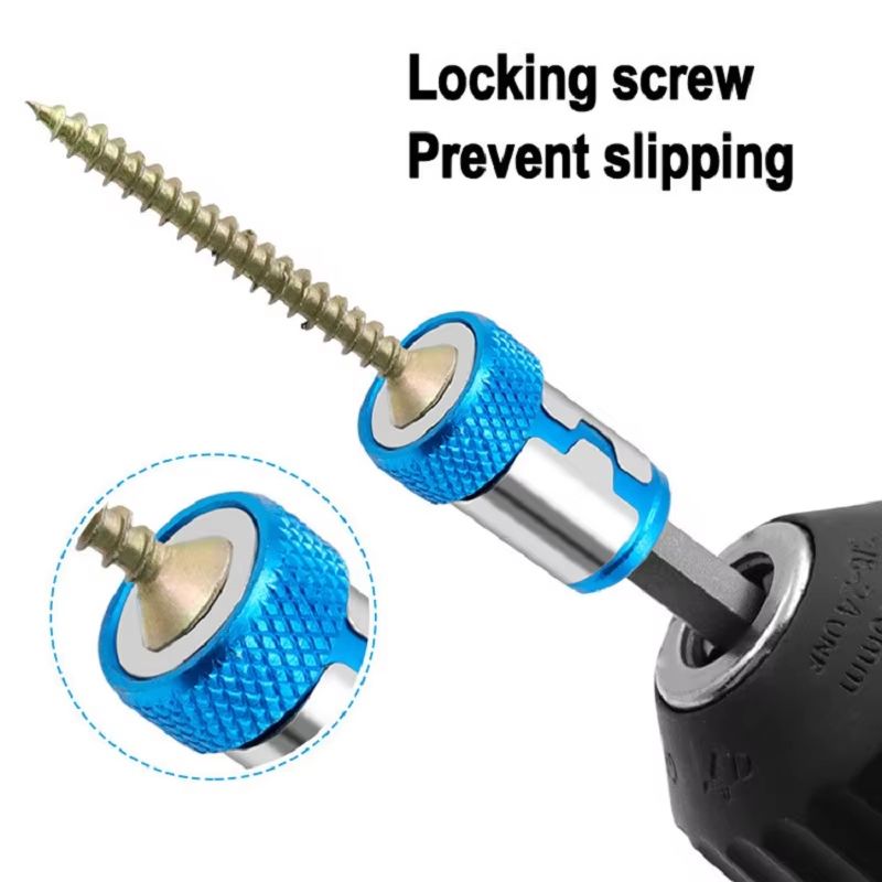 Universal Magnetic Ring For Screwdriver Bits  AntiCorrosion Strong Magnetizer Drill Bit Attachment 6