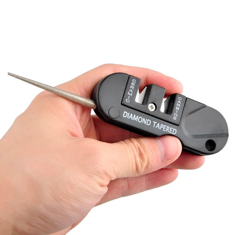 4 In 1 Portable Knife Sharpener And Outdoor Survival Tool 2