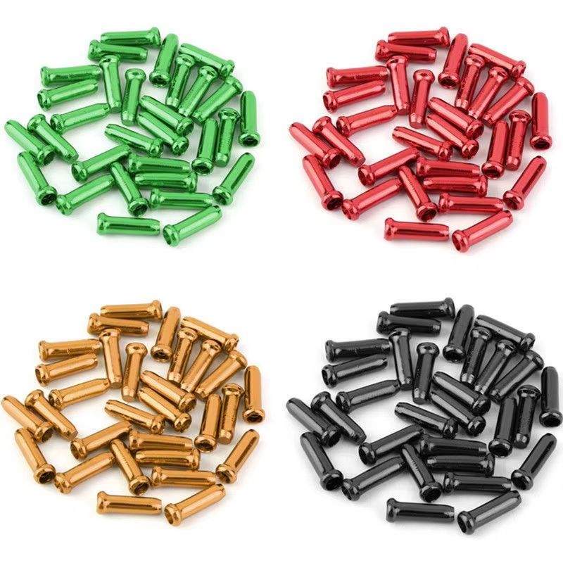 50 PCS Bicycle Cable End Caps  Bike Wire End Caps For Brake  Derailleur Cables MTB Bicycle Accessor 3
