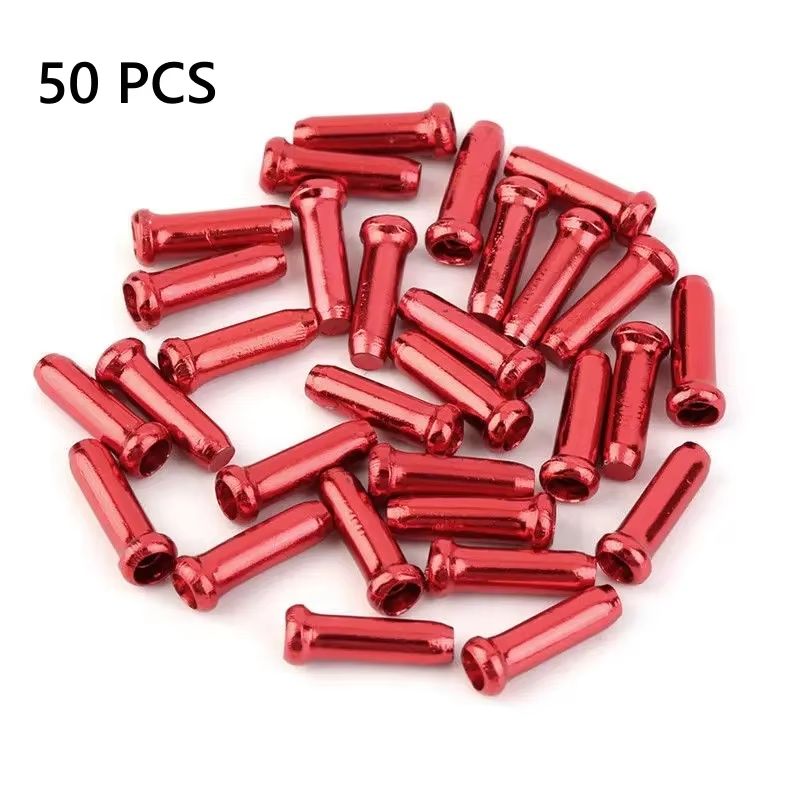 50 PCS Bicycle Cable End Caps  Bike Wire End Caps For Brake  Derailleur Cables MTB Bicycle Accessor 7