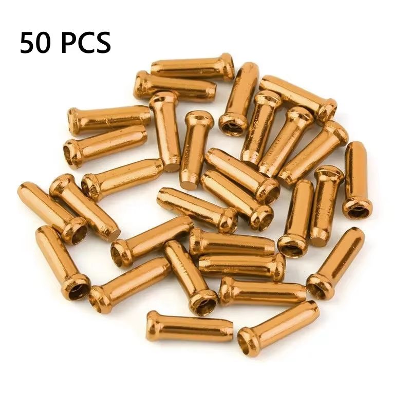 50 PCS Bicycle Cable End Caps  Bike Wire End Caps For Brake  Derailleur Cables MTB Bicycle Accessor 10