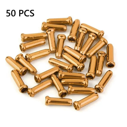 50 PCS Bicycle Cable End Caps  Bike Wire End Caps For Brake  Derailleur Cables MTB Bicycle Accessor 10
