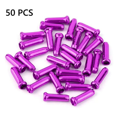 50 PCS Bicycle Cable End Caps  Bike Wire End Caps For Brake  Derailleur Cables MTB Bicycle Accessor 12