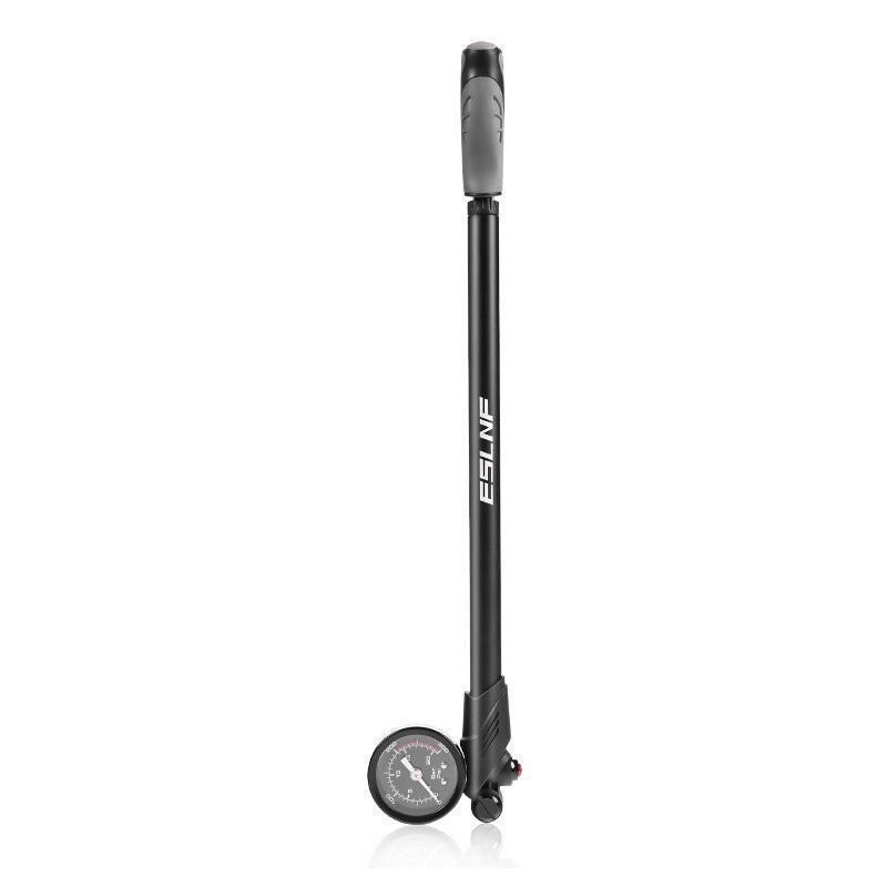 High Pressure Portable Bicycle Pump With Gauge Fork And Rear Suspension Air Pump For Mountain Bikes 5