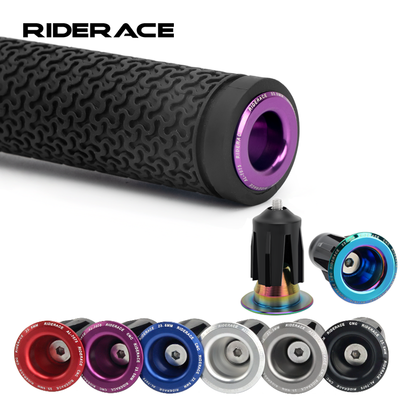 Aluminum Alloy Bike Handlebar End Caps, Multi-color Cycling Handlebar Plugs, Mountain Road Bicycle Accessories