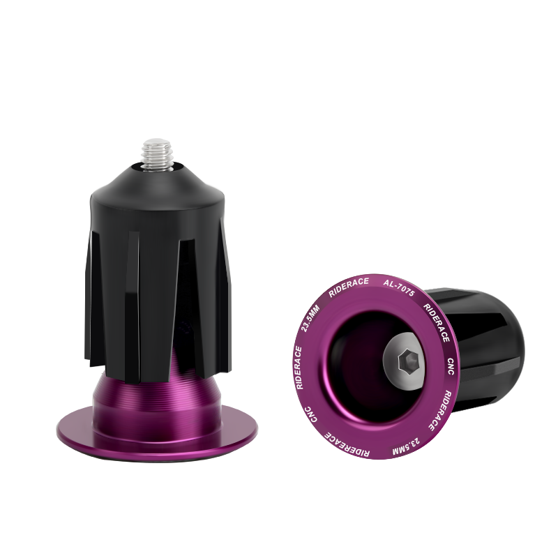 Aluminum Alloy Bike Handlebar End Caps Multicolor Cycling Handlebar Plugs Mountain Road Bicycle Acc 12