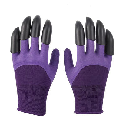 Breathable Waterproof Gardening Gloves With Claws  NonSlip Protective Latex Gloves For Digging Plan 6
