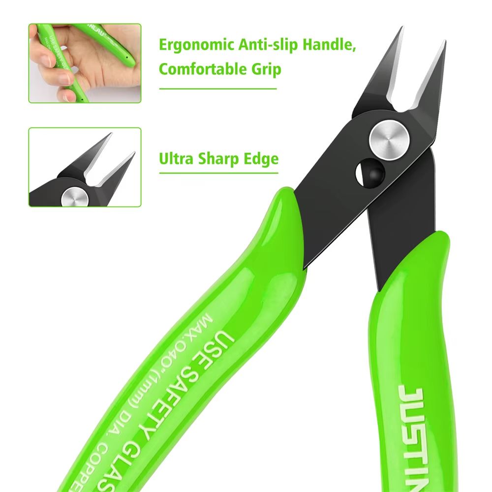 Universal MultiFunctional Pliers  Carbon Steel Side Snips  Flush Cutters For Electrical  DIY Work 2