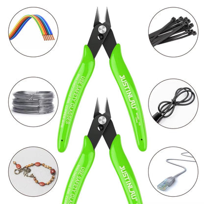 Universal MultiFunctional Pliers  Carbon Steel Side Snips  Flush Cutters For Electrical  DIY Work 4