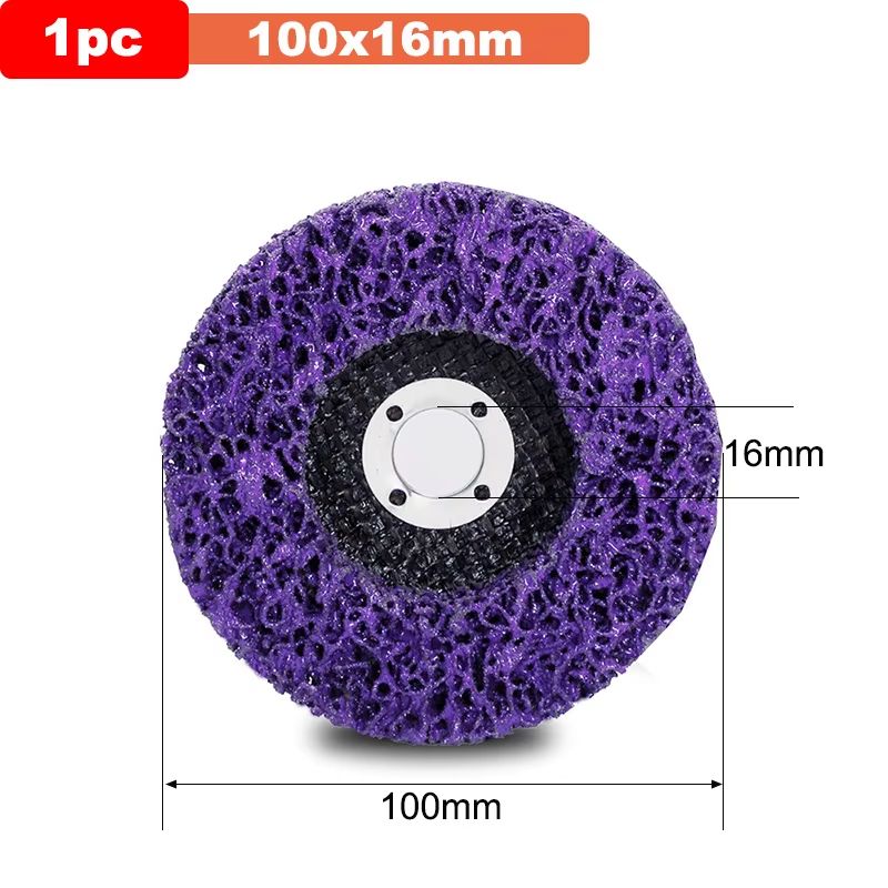 Coral Disc Poly Strip Abrasive Wheel  100115125mm Paint  Rust Removal For Angle Grinders 6