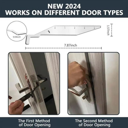 1PCS MultiPurpose Stainless Steel Lever Tool  Durable Mini Pry Bar For Home And Locksmith Use 3