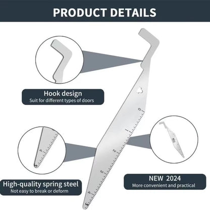 1PCS MultiPurpose Stainless Steel Lever Tool  Durable Mini Pry Bar For Home And Locksmith Use 4