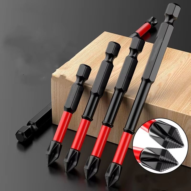 AntiSlip Tungsten Steel Phillips Screwdriver Bit  ImpactResistant Magnetic Drill Bit For Electric D 2