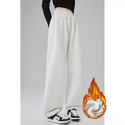 Womens High Waist Thermal Pants Slim Fit Fleece Lined Trousers Plush Winter Snow Warm Straight Leg  1